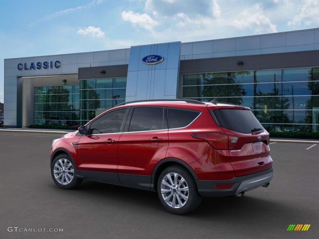 2019 Escape SEL - Ruby Red / Chromite Gray/Charcoal Black photo #4