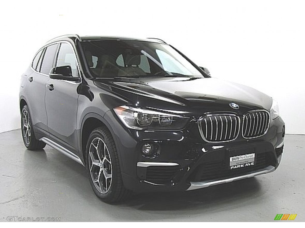 2019 X1 xDrive28i - Jet Black / Oyster/Black photo #6