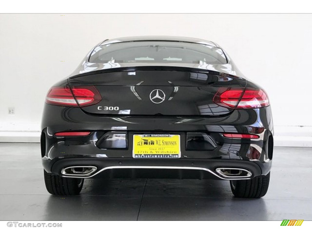 2020 C 300 Coupe - Black / Black photo #3