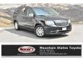 Brilliant Black Crystal Pearl 2012 Chrysler Town & Country Touring - L
