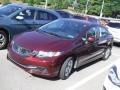 2013 Crimson Red Pearl Honda Civic LX Sedan  photo #3