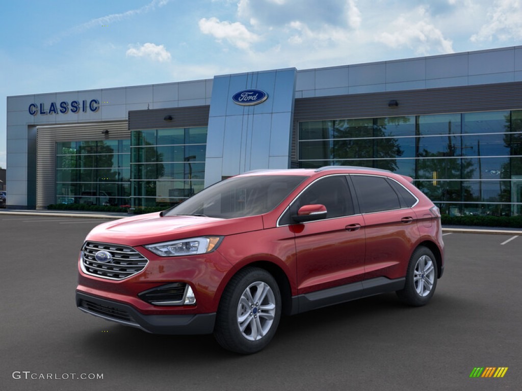 Ruby Red Ford Edge