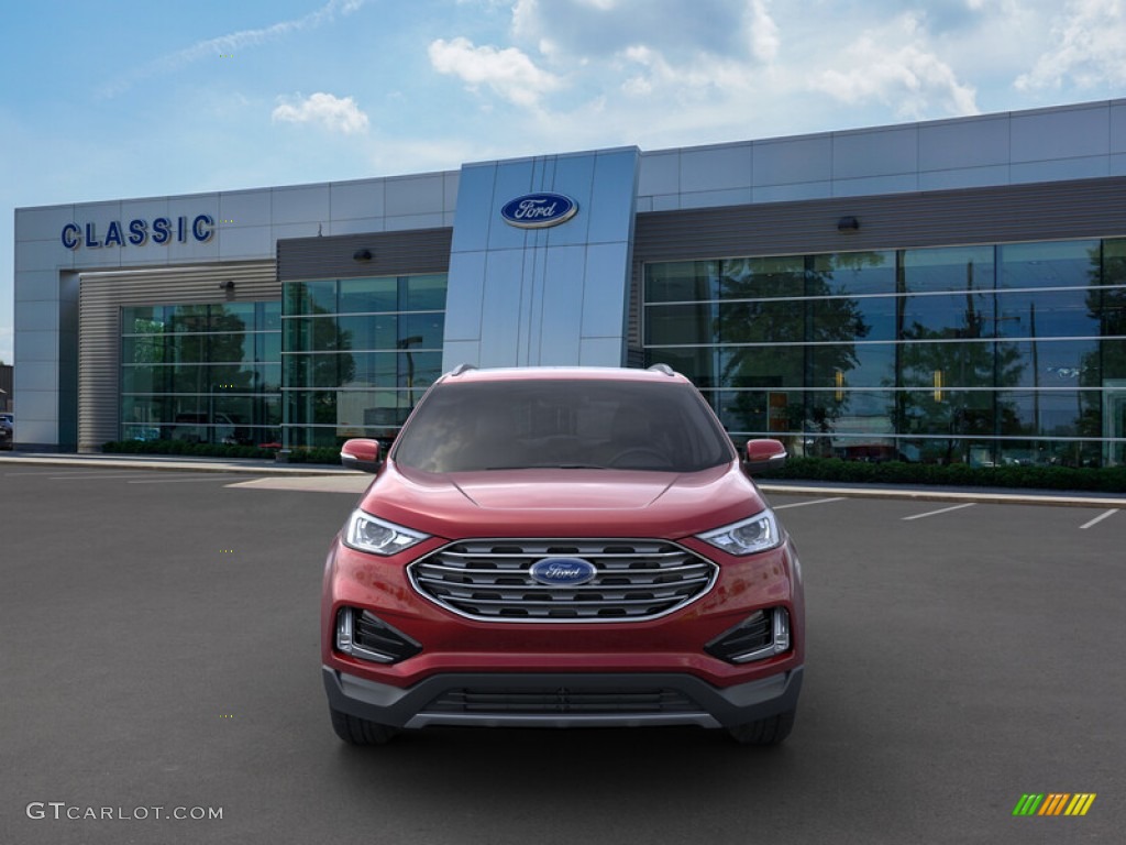 2019 Edge SEL AWD - Ruby Red / Ebony photo #6