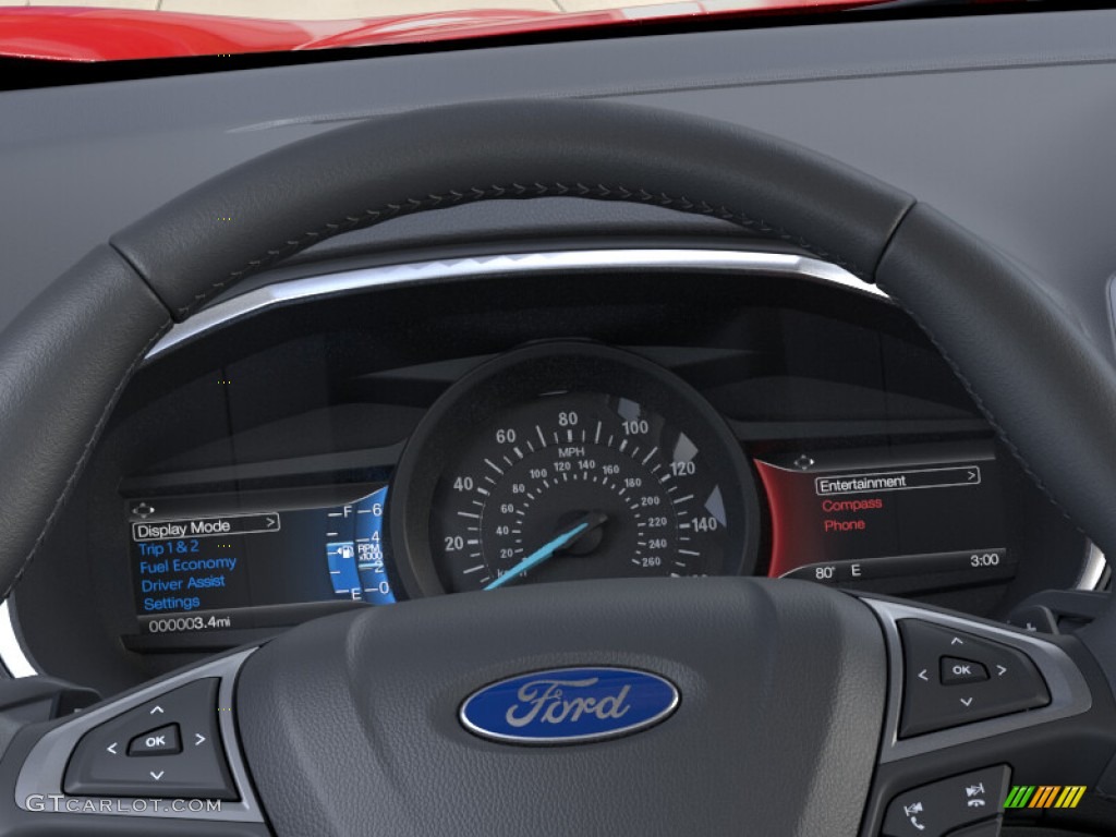 2019 Edge SEL AWD - Ruby Red / Ebony photo #13