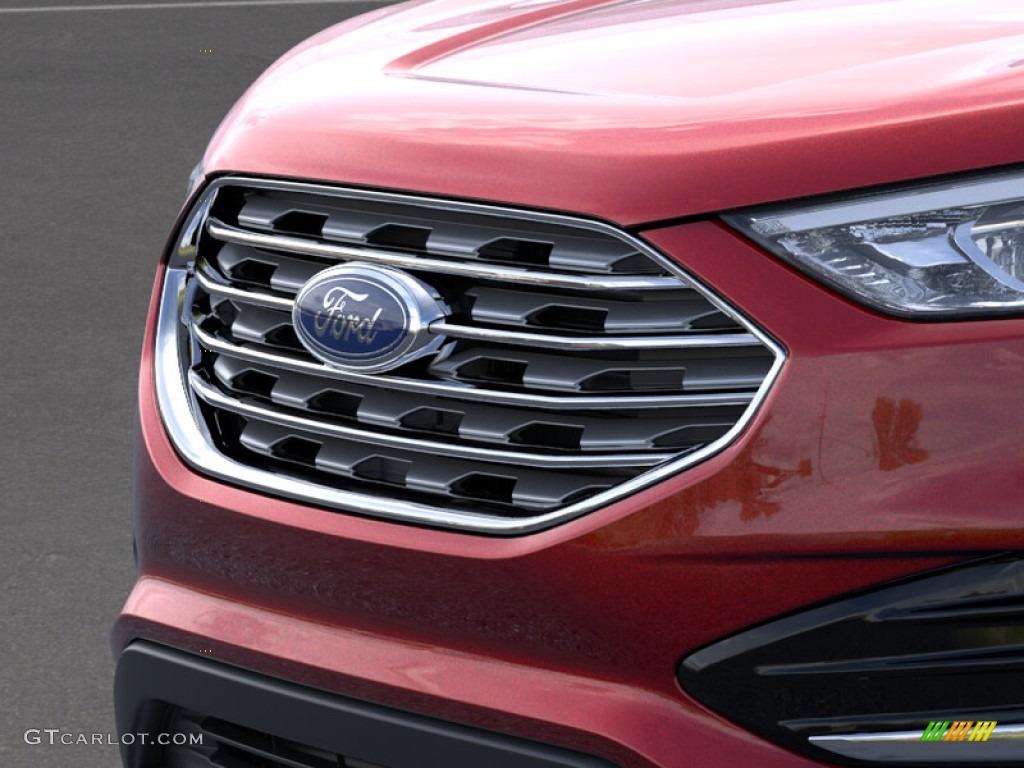 2019 Edge SEL AWD - Ruby Red / Ebony photo #17