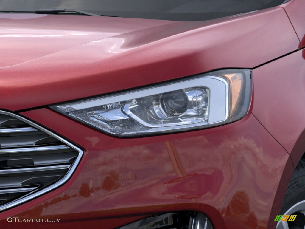 2019 Edge SEL AWD - Ruby Red / Ebony photo #18