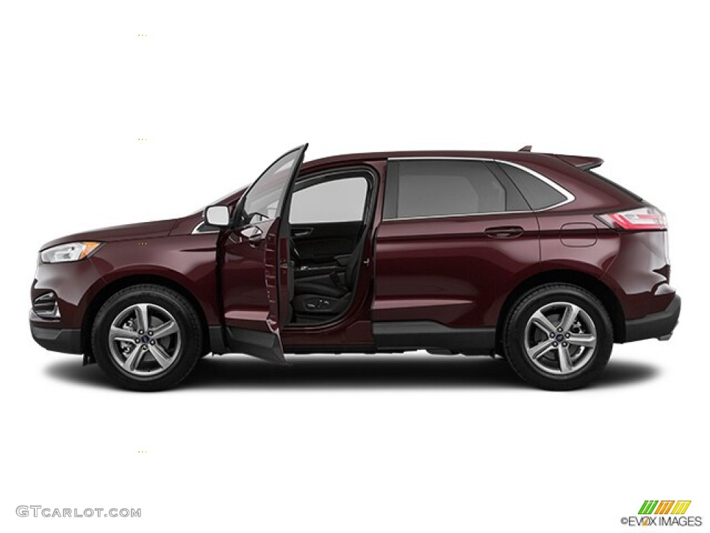 2019 Edge SEL AWD - Ruby Red / Ebony photo #24