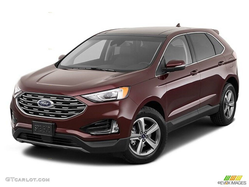 2019 Edge SEL AWD - Ruby Red / Ebony photo #31