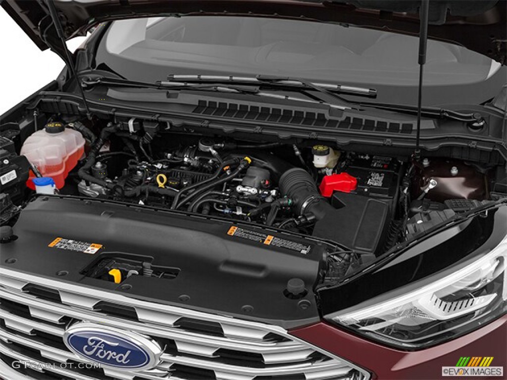 2019 Edge SEL AWD - Ruby Red / Ebony photo #33