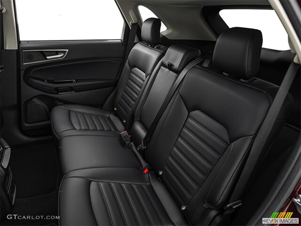 2019 Edge SEL AWD - Ruby Red / Ebony photo #35