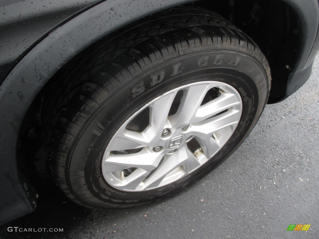 2016 CR-V EX AWD - Crystal Black Pearl / Black photo #6