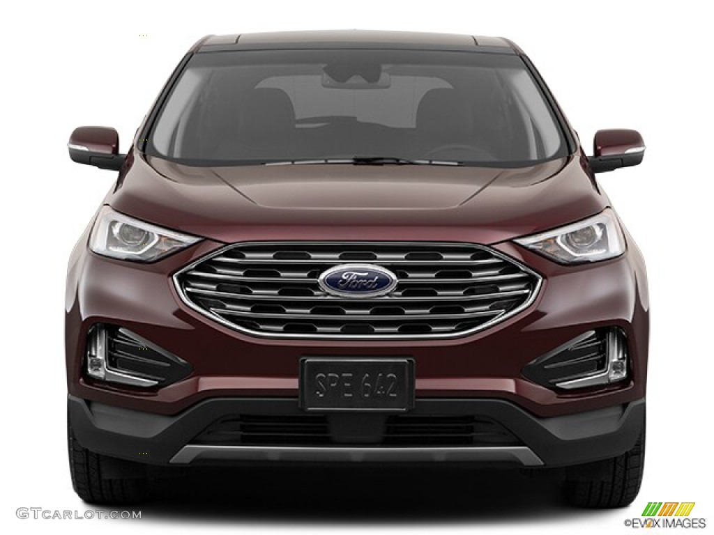 2019 Edge SEL AWD - Ruby Red / Ebony photo #56
