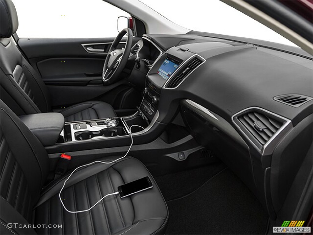 2019 Edge SEL AWD - Ruby Red / Ebony photo #61