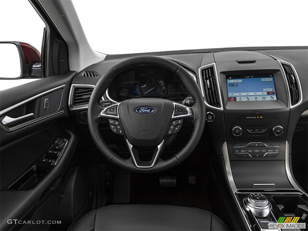 2019 Edge SEL AWD - Ruby Red / Ebony photo #84