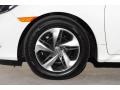 2019 Platinum White Pearl Honda Civic LX Sedan  photo #14