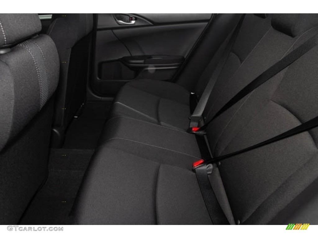2019 Civic LX Sedan - Platinum White Pearl / Black photo #17