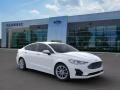 2019 Oxford White Ford Fusion SE  photo #7