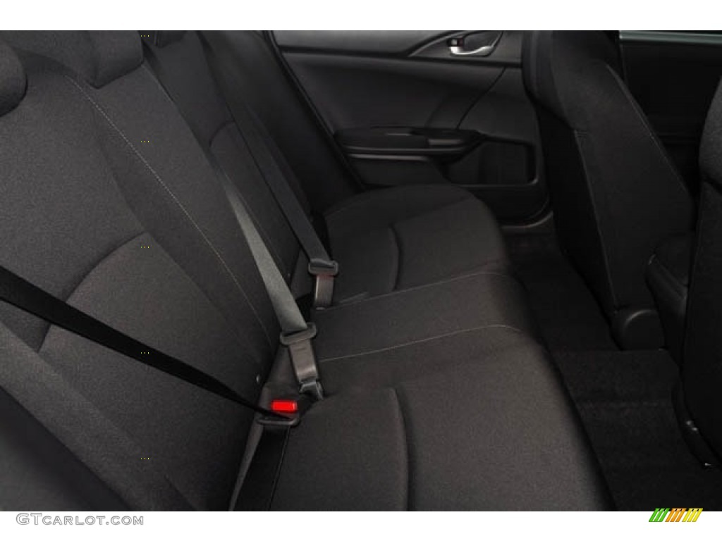 2019 Civic LX Sedan - Platinum White Pearl / Black photo #27