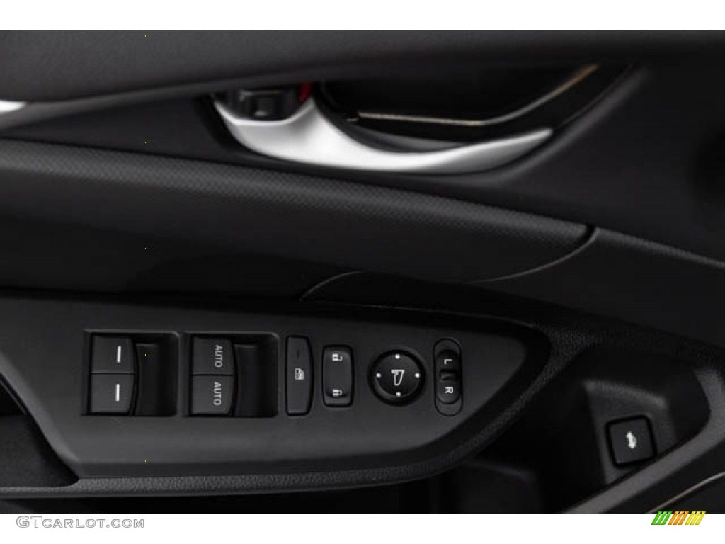 2019 Civic LX Sedan - Platinum White Pearl / Black photo #33
