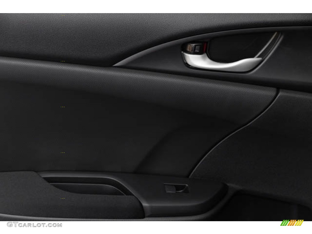 2019 Civic LX Sedan - Platinum White Pearl / Black photo #34