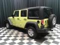 2017 Hypergreen Jeep Wrangler Unlimited Sport 4x4  photo #8