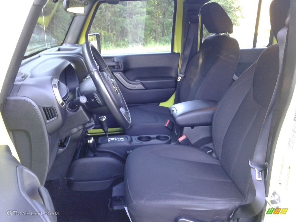 2017 Wrangler Unlimited Sport 4x4 - Hypergreen / Black photo #10