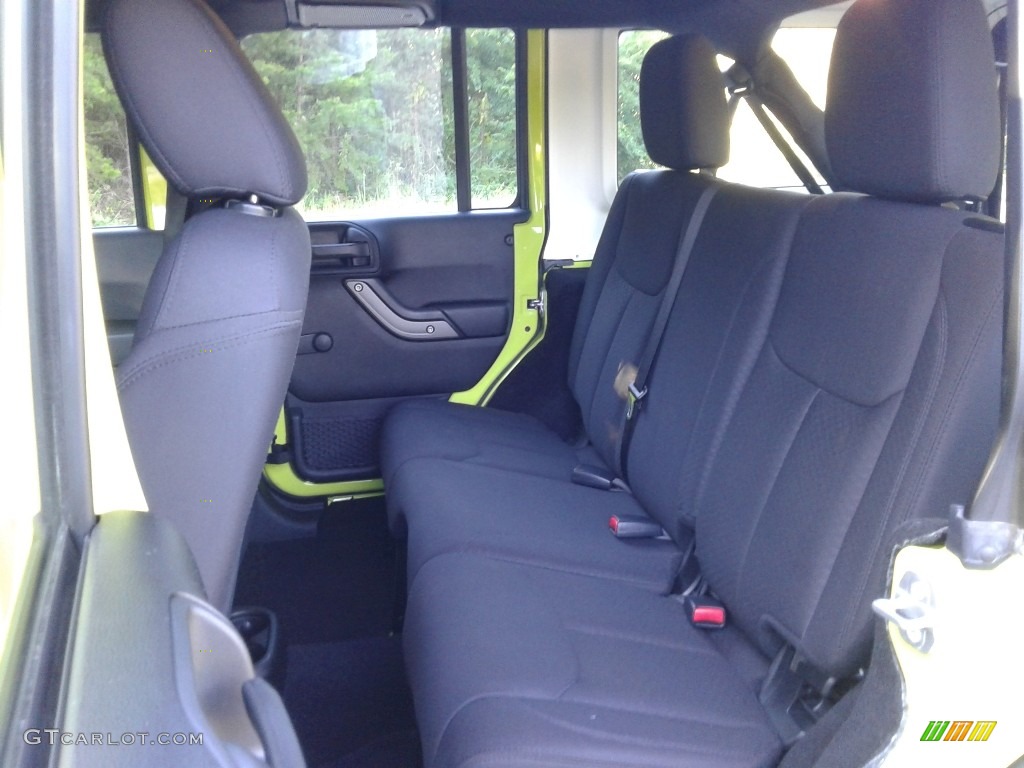 2017 Wrangler Unlimited Sport 4x4 - Hypergreen / Black photo #11