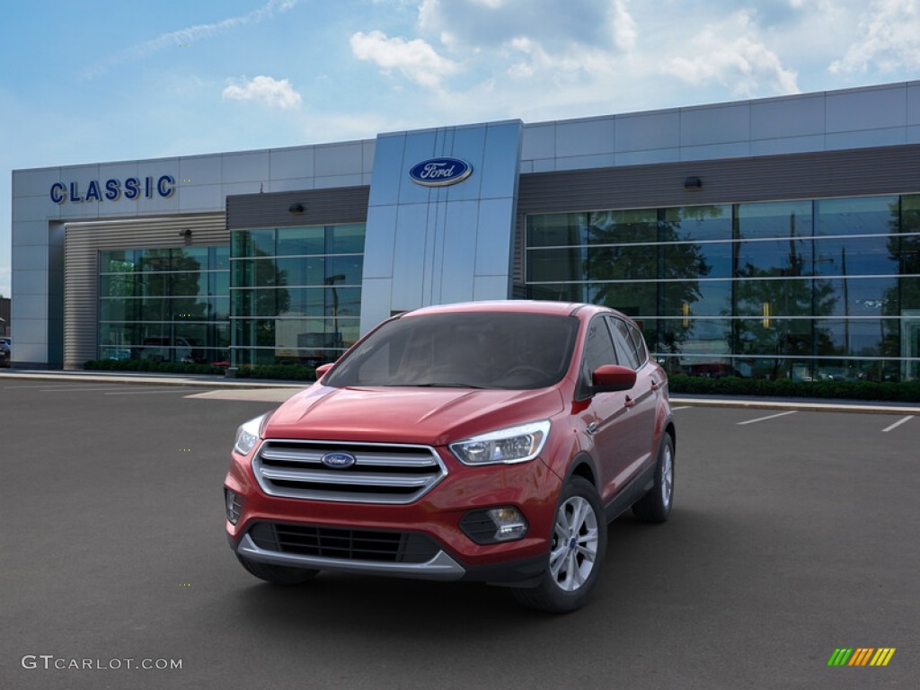 2019 Escape SE - Ruby Red / Chromite Gray/Charcoal Black photo #2