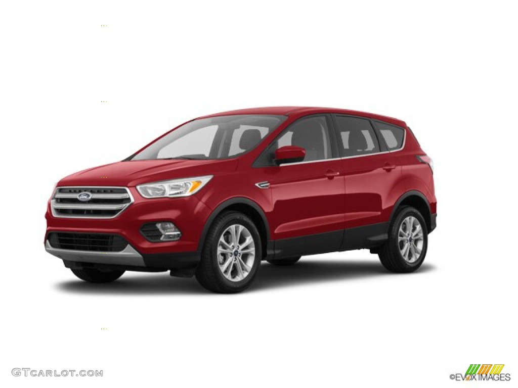 2019 Escape SE - Ruby Red / Chromite Gray/Charcoal Black photo #24