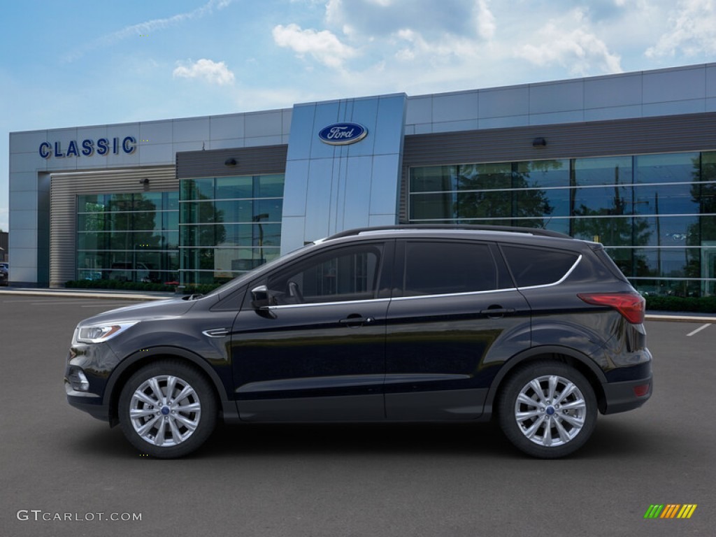 2019 Escape SEL 4WD - Agate Black / Medium Light Stone photo #3