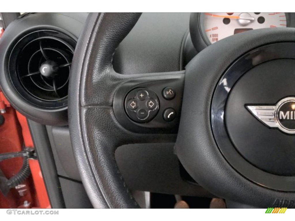 2014 Cooper Countryman - Blazing Red Metallic / Carbon Black photo #13