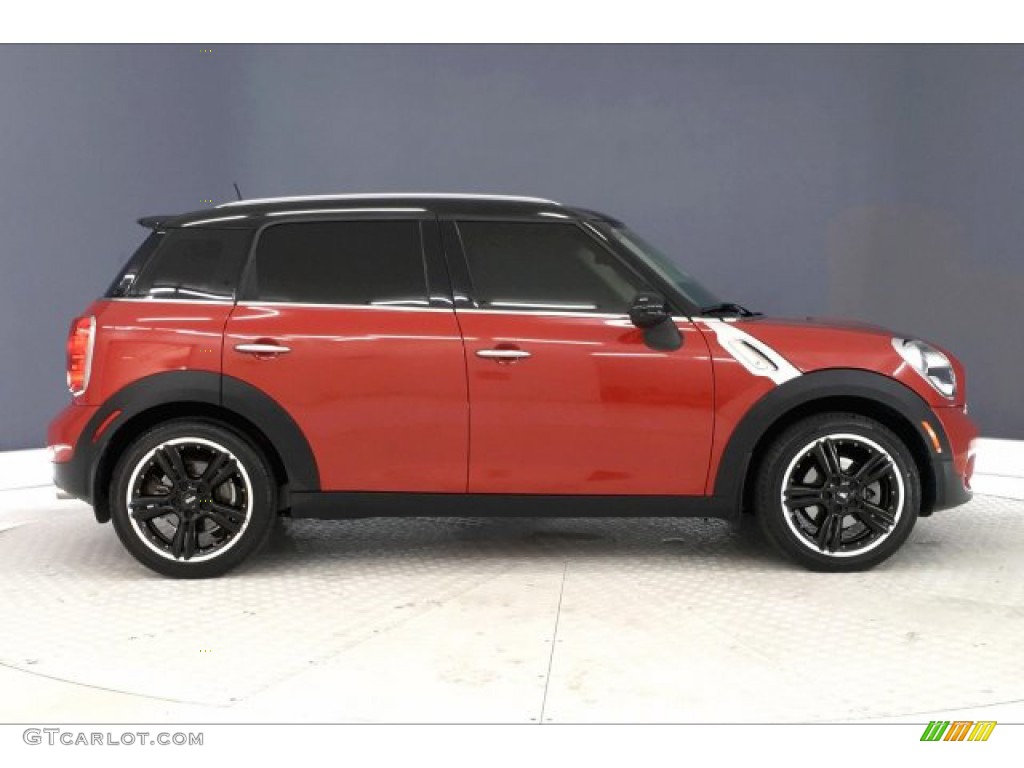 2014 Cooper Countryman - Blazing Red Metallic / Carbon Black photo #28