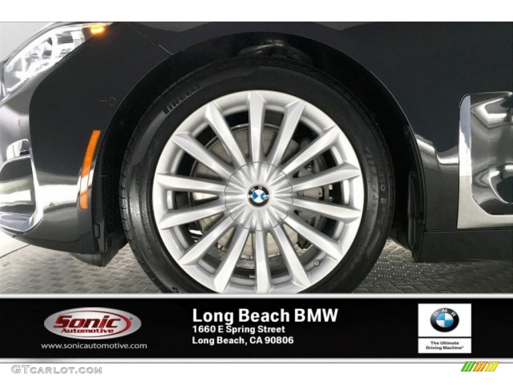 2020 7 Series 740i Sedan - Black Sapphire Metallic / Black photo #9