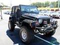 1998 Black Jeep Wrangler SE 4x4  photo #7