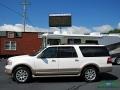 2011 White Platinum Tri-Coat Ford Expedition EL XLT 4x4  photo #2