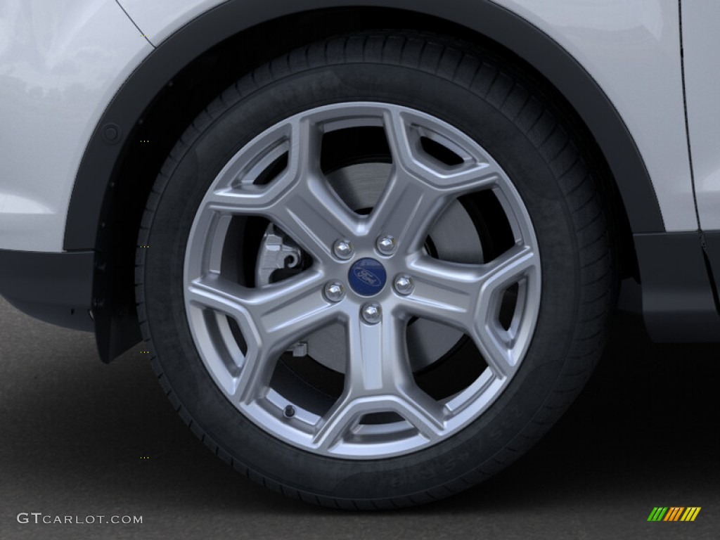 2019 Escape Titanium 4WD - White Platinum / Chromite Gray/Charcoal Black photo #19