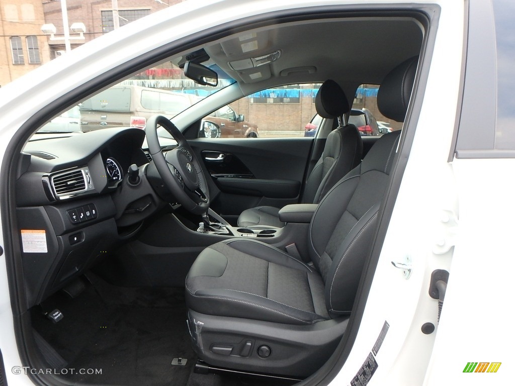 Black Interior 2019 Kia Niro S Touring Hybrid Photo #134981777