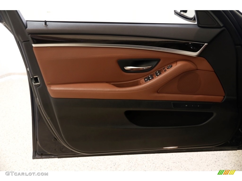2016 5 Series 528i xDrive Sedan - Imperial Blue Metallic / Cinnamon Brown photo #4