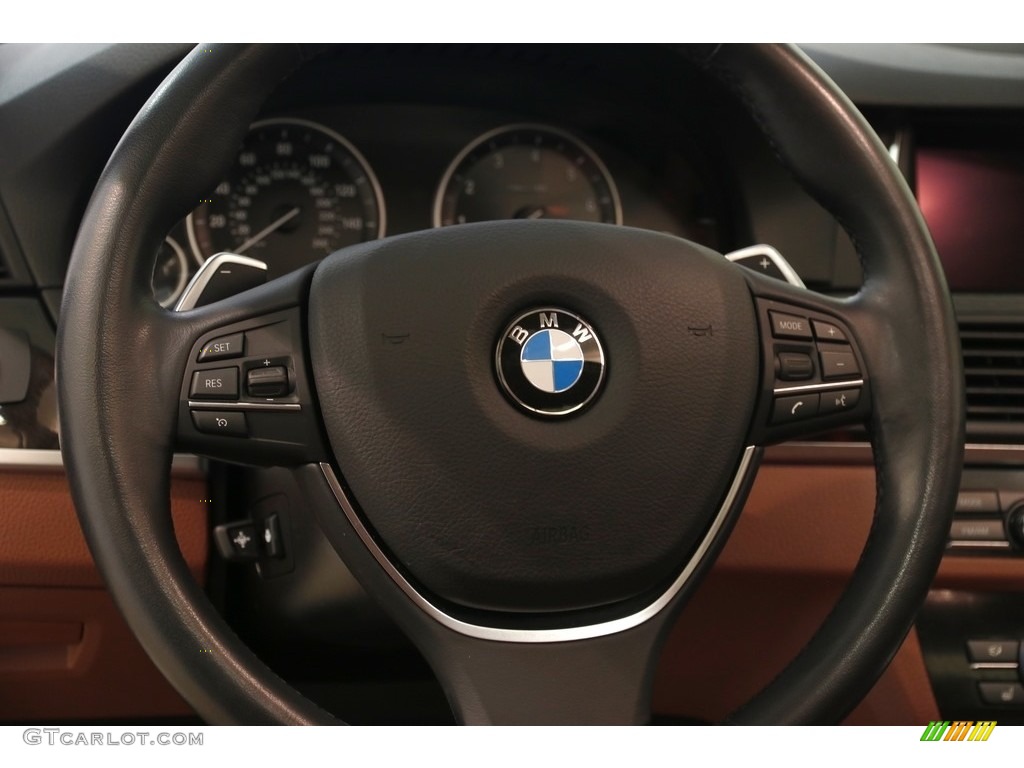 2016 5 Series 528i xDrive Sedan - Imperial Blue Metallic / Cinnamon Brown photo #6