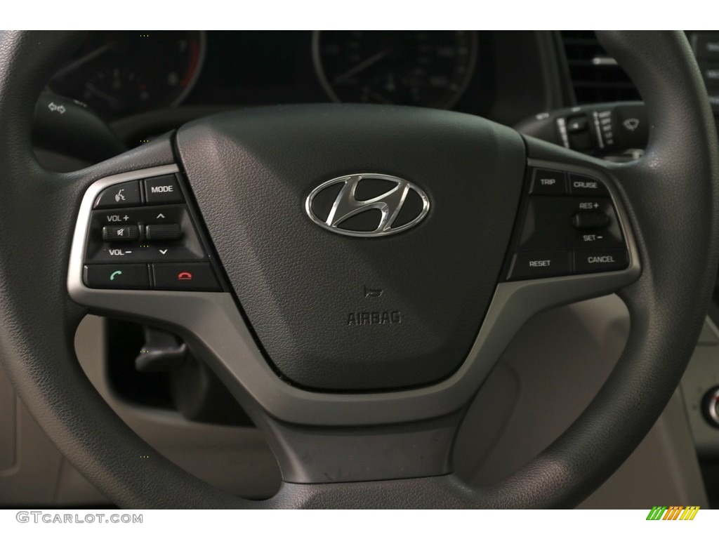 2018 Elantra SE - Phantom Black / Gray photo #7