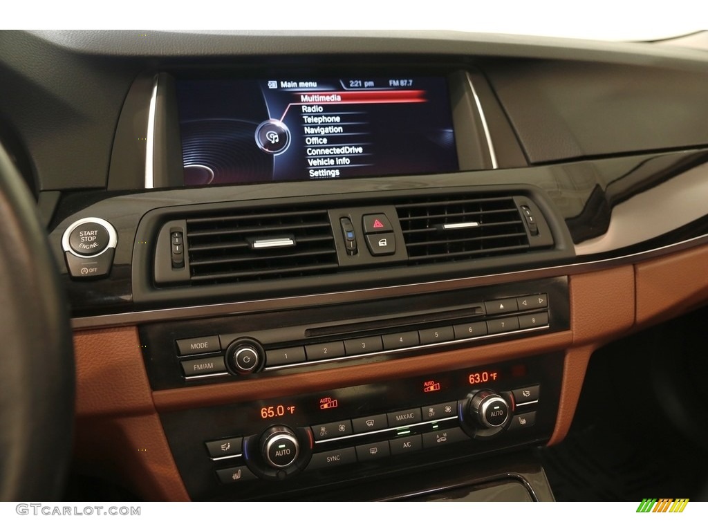 2016 5 Series 528i xDrive Sedan - Imperial Blue Metallic / Cinnamon Brown photo #8