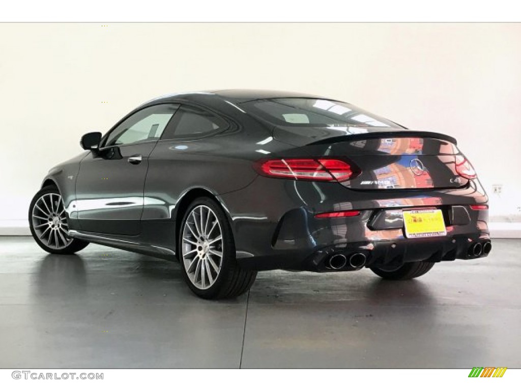 2019 C 43 AMG 4Matic Coupe - Graphite Grey Metallic / Black photo #2