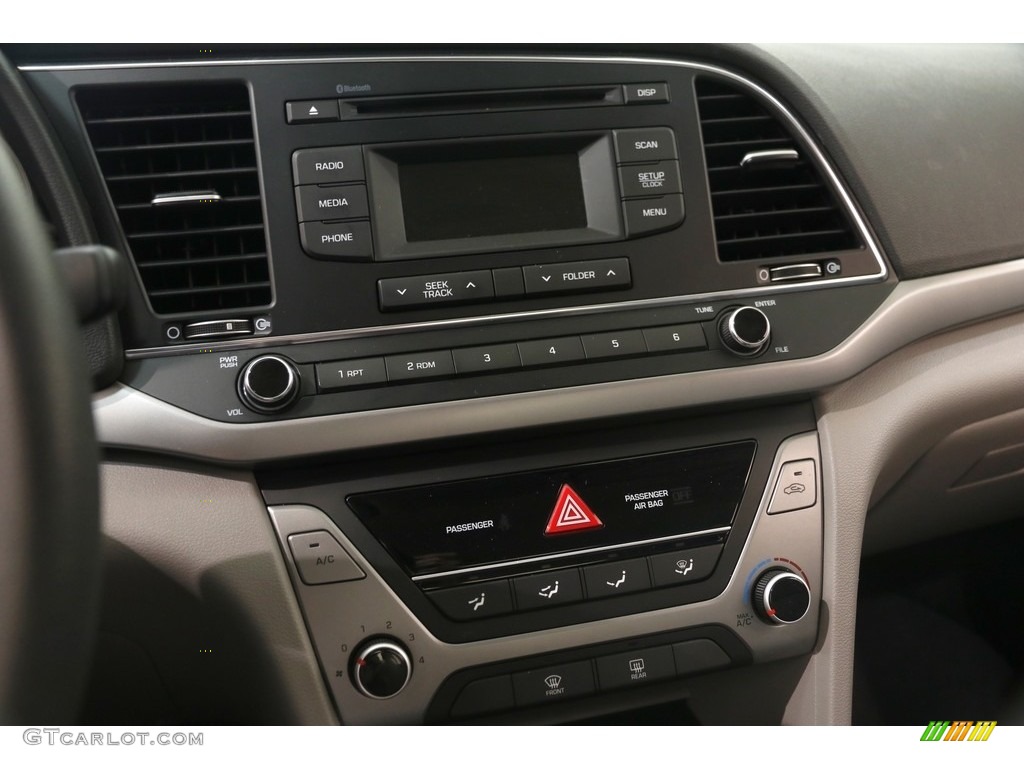 2018 Elantra SE - Phantom Black / Gray photo #9