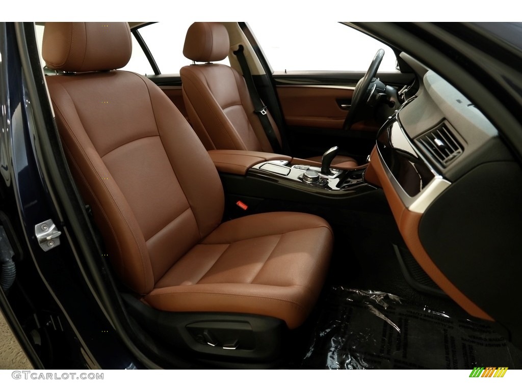 2016 5 Series 528i xDrive Sedan - Imperial Blue Metallic / Cinnamon Brown photo #15