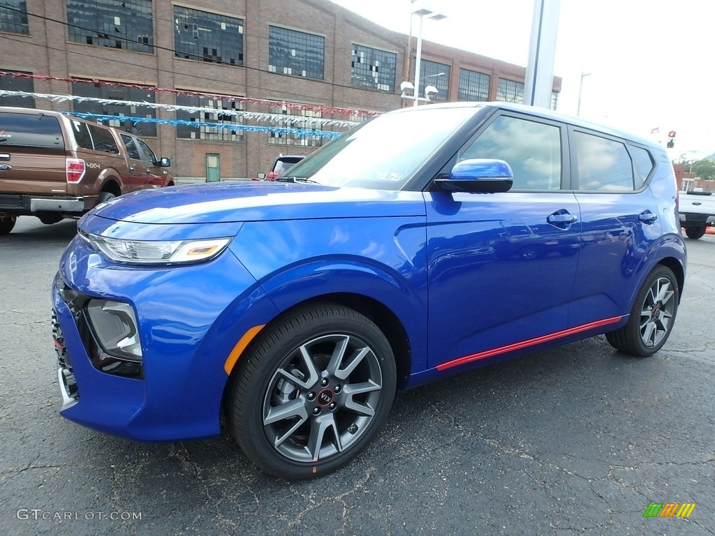 Neptune Blue 2020 Kia Soul GT-Line Exterior Photo #134983937
