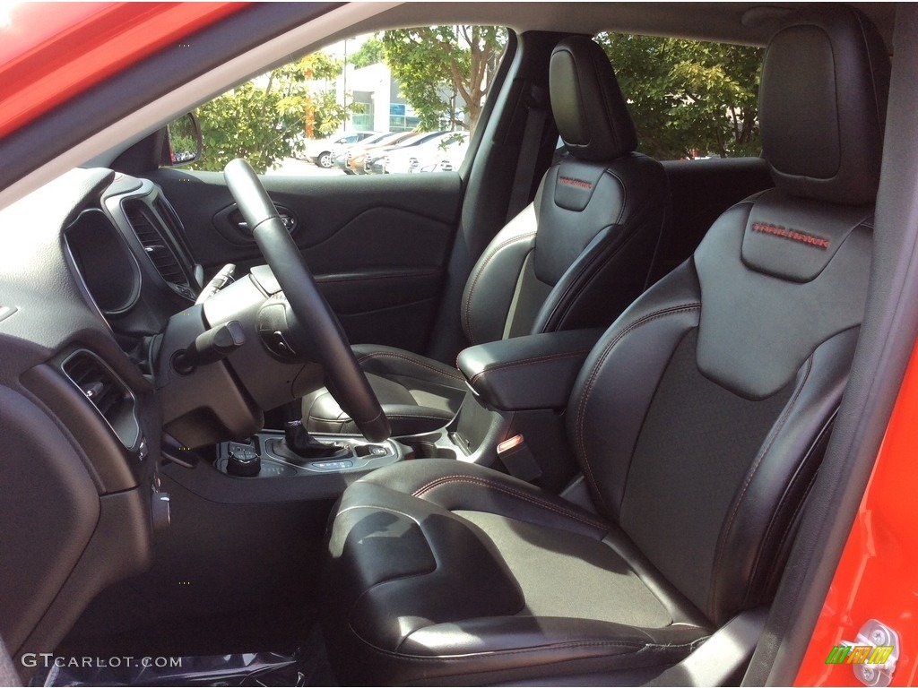 2019 Jeep Cherokee Trailhawk 4x4 Front Seat Photo #134985053