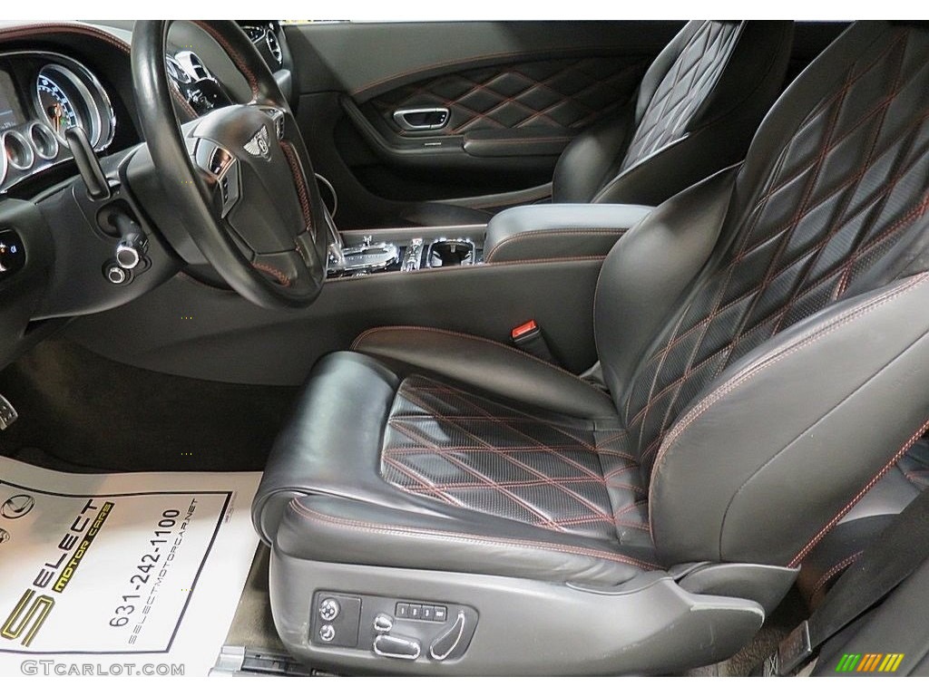 2013 Bentley Continental GT V8 Le Mans Edition Front Seat Photo #134985470