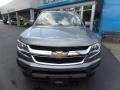 Satin Steel Metallic - Colorado WT Crew Cab 4x4 Photo No. 2