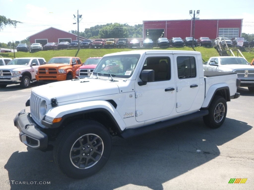 2020 Gladiator Overland 4x4 - Bright White / Black photo #1