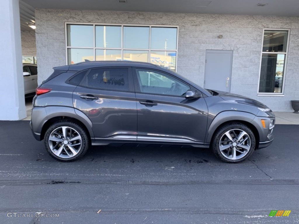 Thunder Gray 2020 Hyundai Kona Limited AWD Exterior Photo #134990409